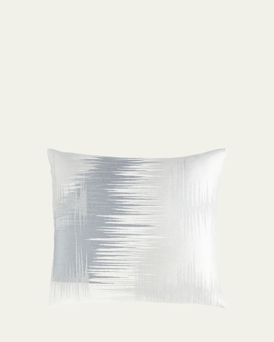 Modern Embroidered Decorative Pillow -